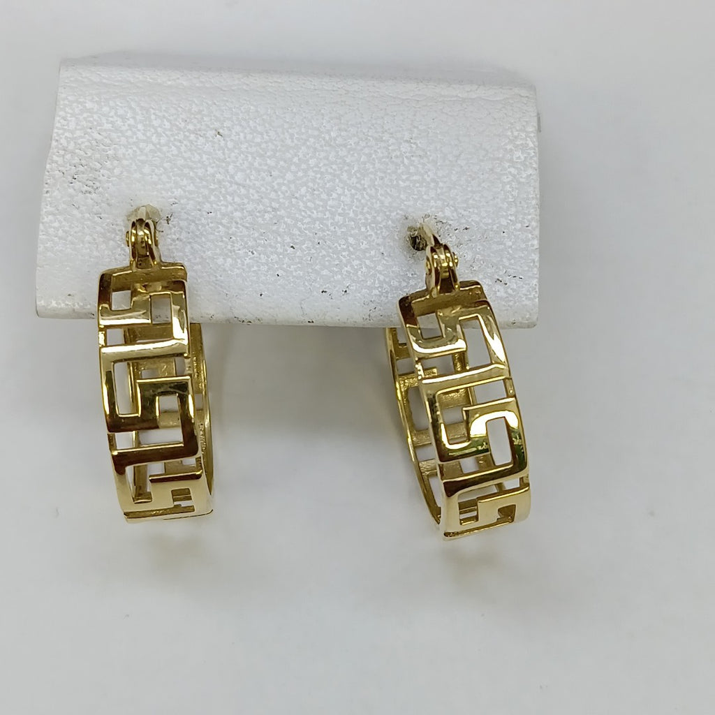 ARRACADAS PAR ORO 14 K 3 GRMS (SEMINUEVO)