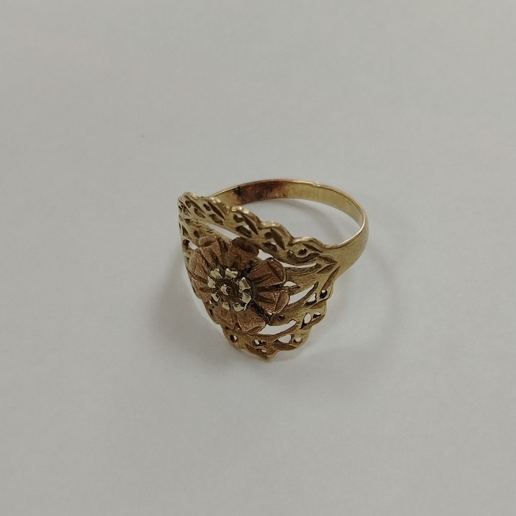ANILLO ORO,ORO COMBINADO 10 K 2,70 GRMS (SEMINUEVO)