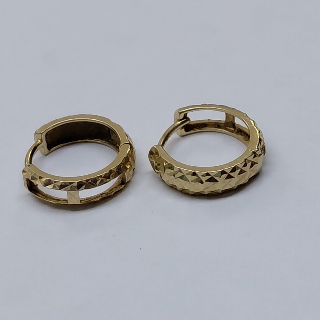 ARRACADAS PAR ORO 8 K 2 GRMS (SEMINUEVO)