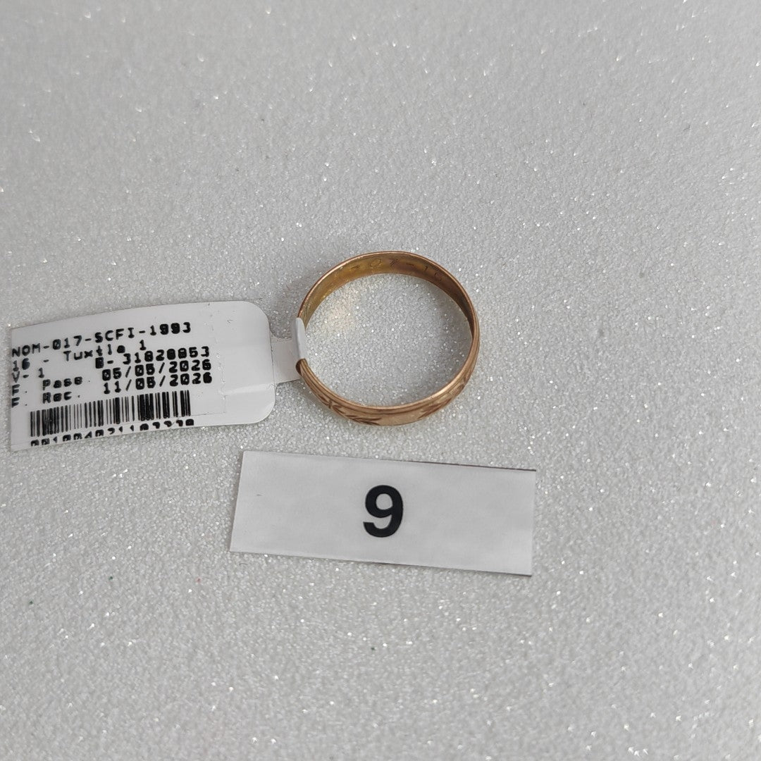 ARGOLLA ORO 10 K 1.5 GRMS (SEMINUEVO)