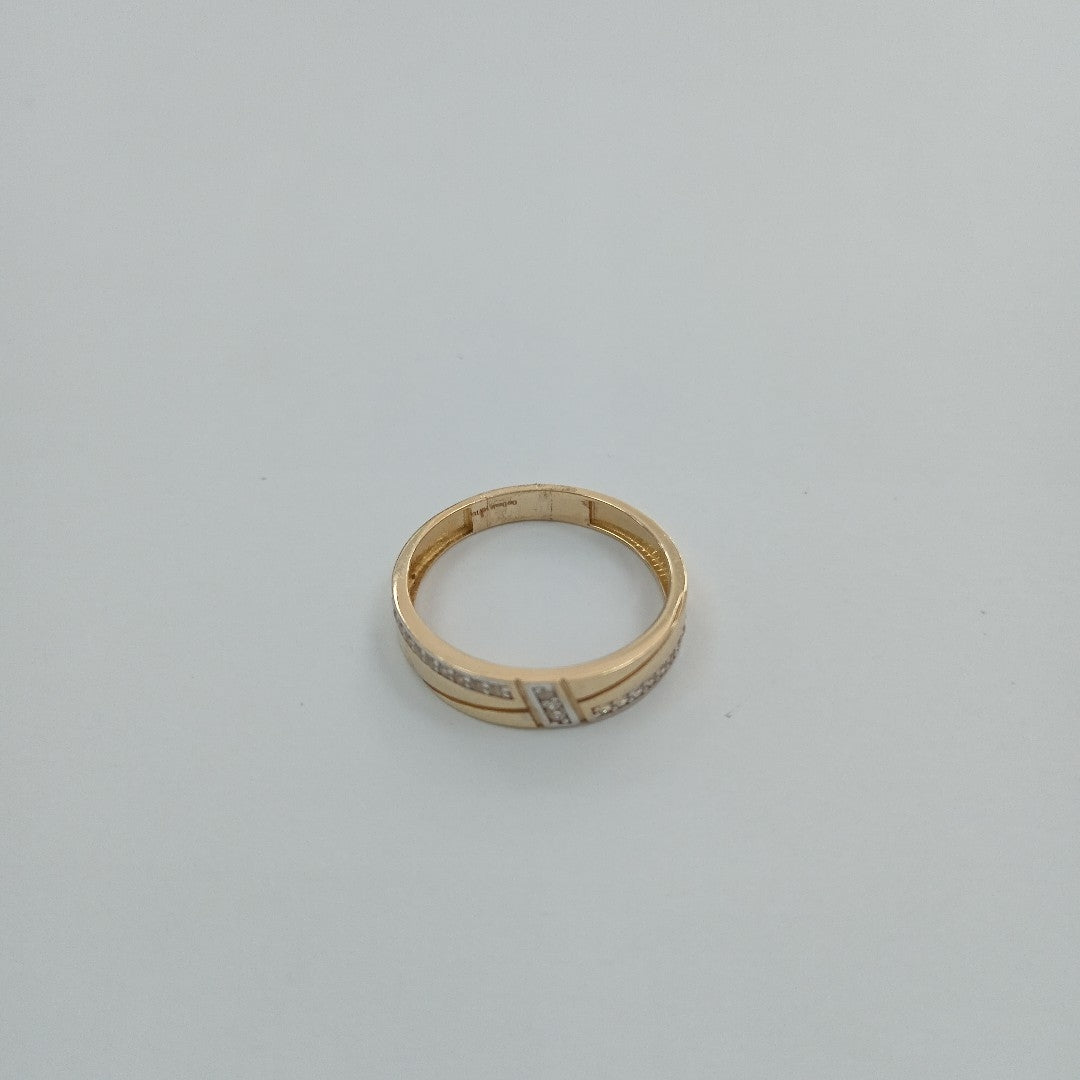 ANILLOS DAMA ORO 14K 2 (NUEVO)