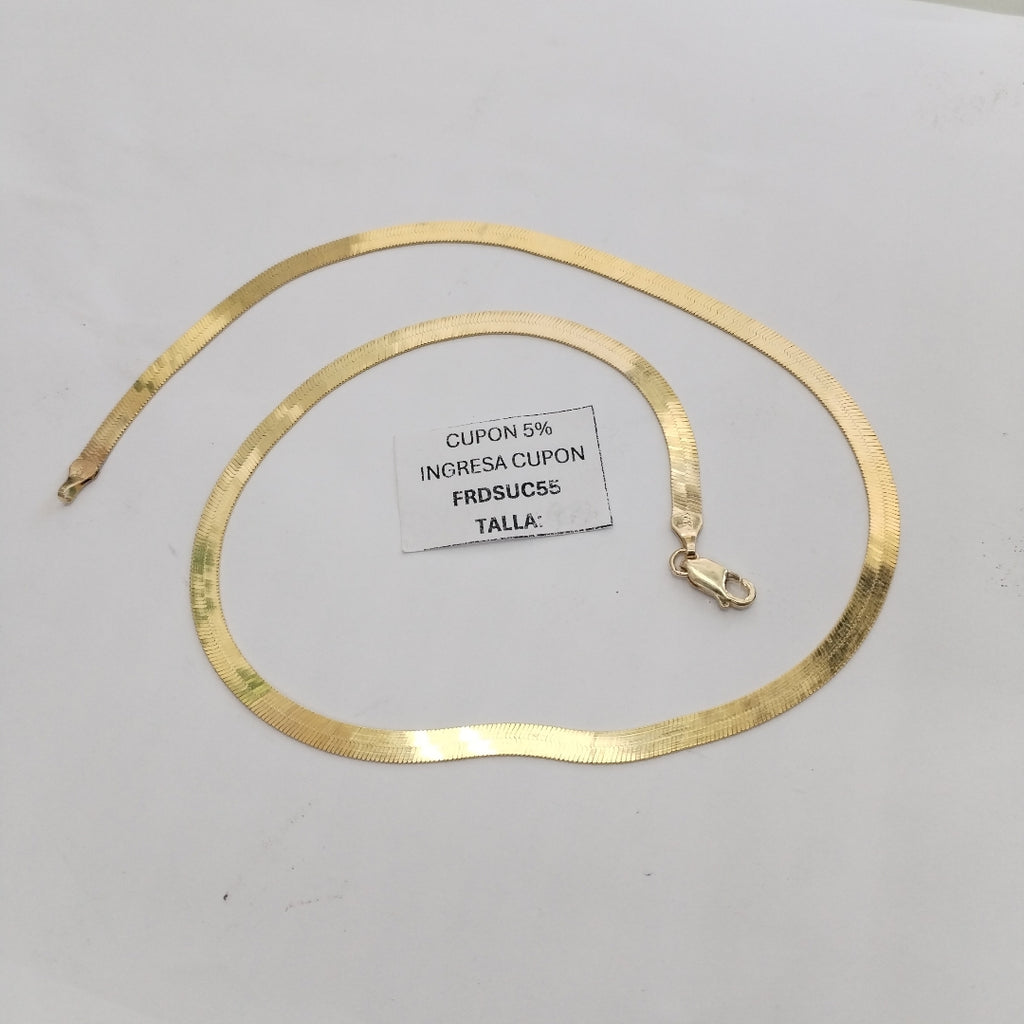 GARGANTILLA ORO,RODIADO 14 K 12,40 GRMS (SEMINUEVO)
