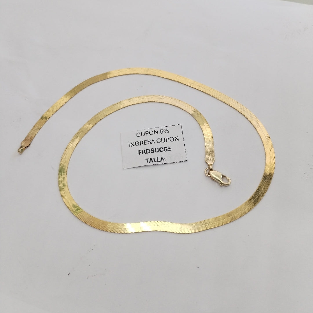 GARGANTILLA ORO,RODIADO 14 K 12,40 GRMS (SEMINUEVO)
