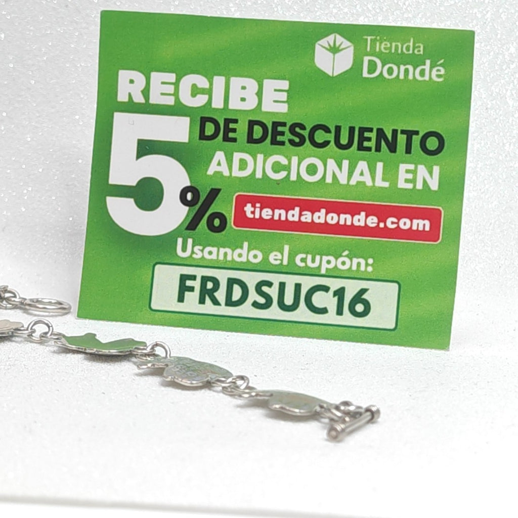 PULSERA PLATA 13,90 GRMS (SEMINUEVO)