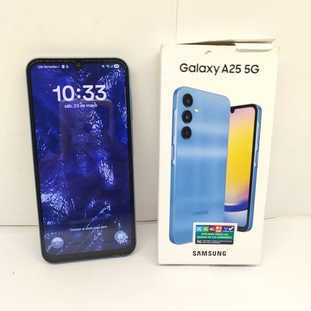 CELULAR SAMSUNG GALAXY A25 5G SM-A256E/DSN (2023) 128 GB 6 GB RAM (SEMINUEVO)