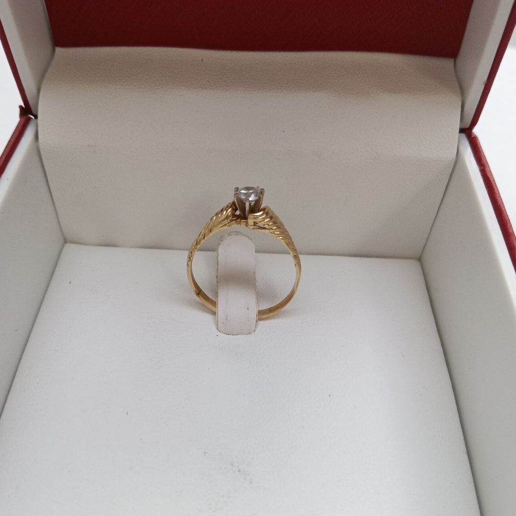 SOLITARIO ORO 14 K 2.3 GRMS (SEMINUEVO)