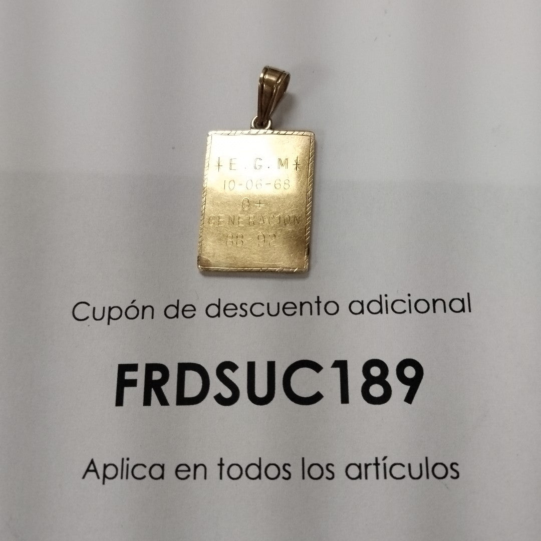 DIJE ORO 14 K 5.5 GRMS (SEMINUEVO)