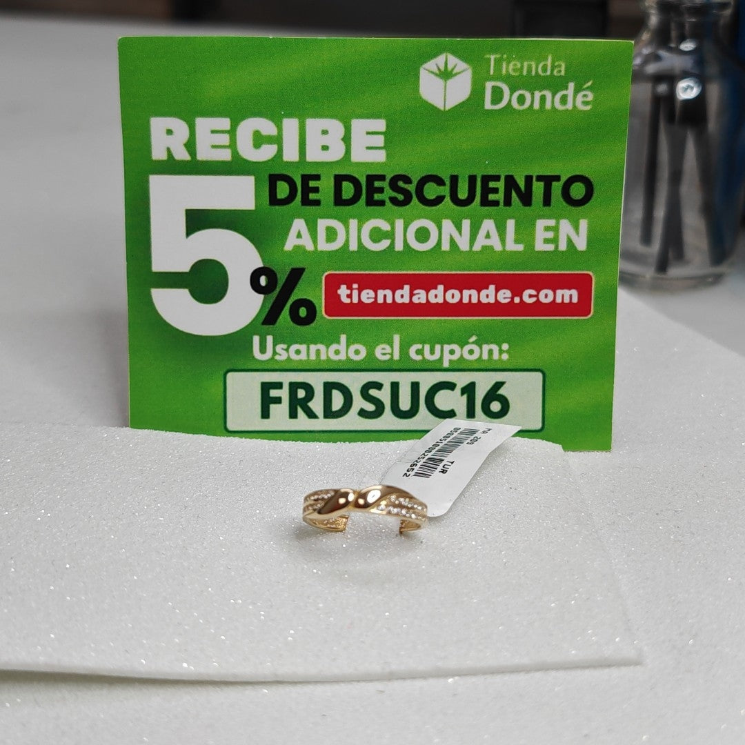 ANILLOS DAMA ORO 14K 1.8 (NUEVO)