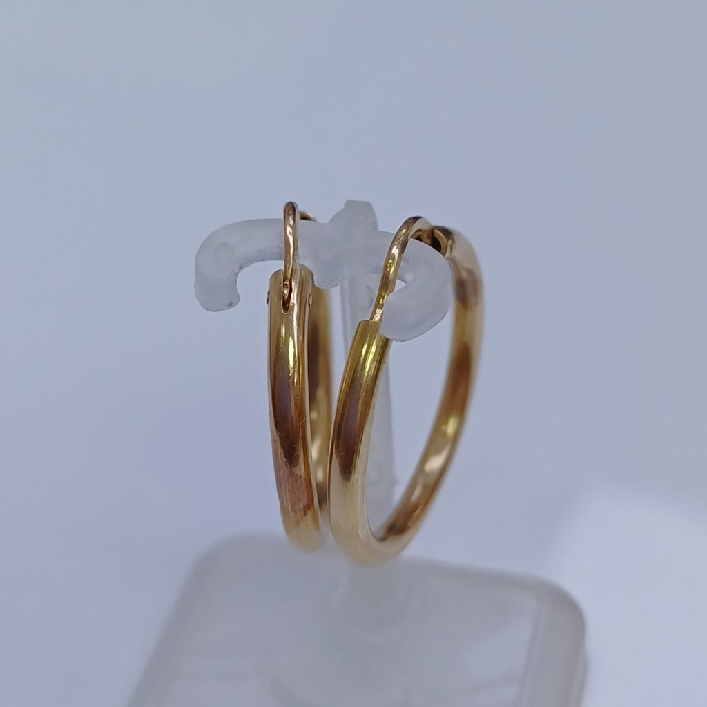 ARRACADAS PAR ORO 10 K 3.1 GRMS (SEMINUEVO)