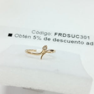 ANILLOS DAMA ORO 14K 1.5 (NUEVO)