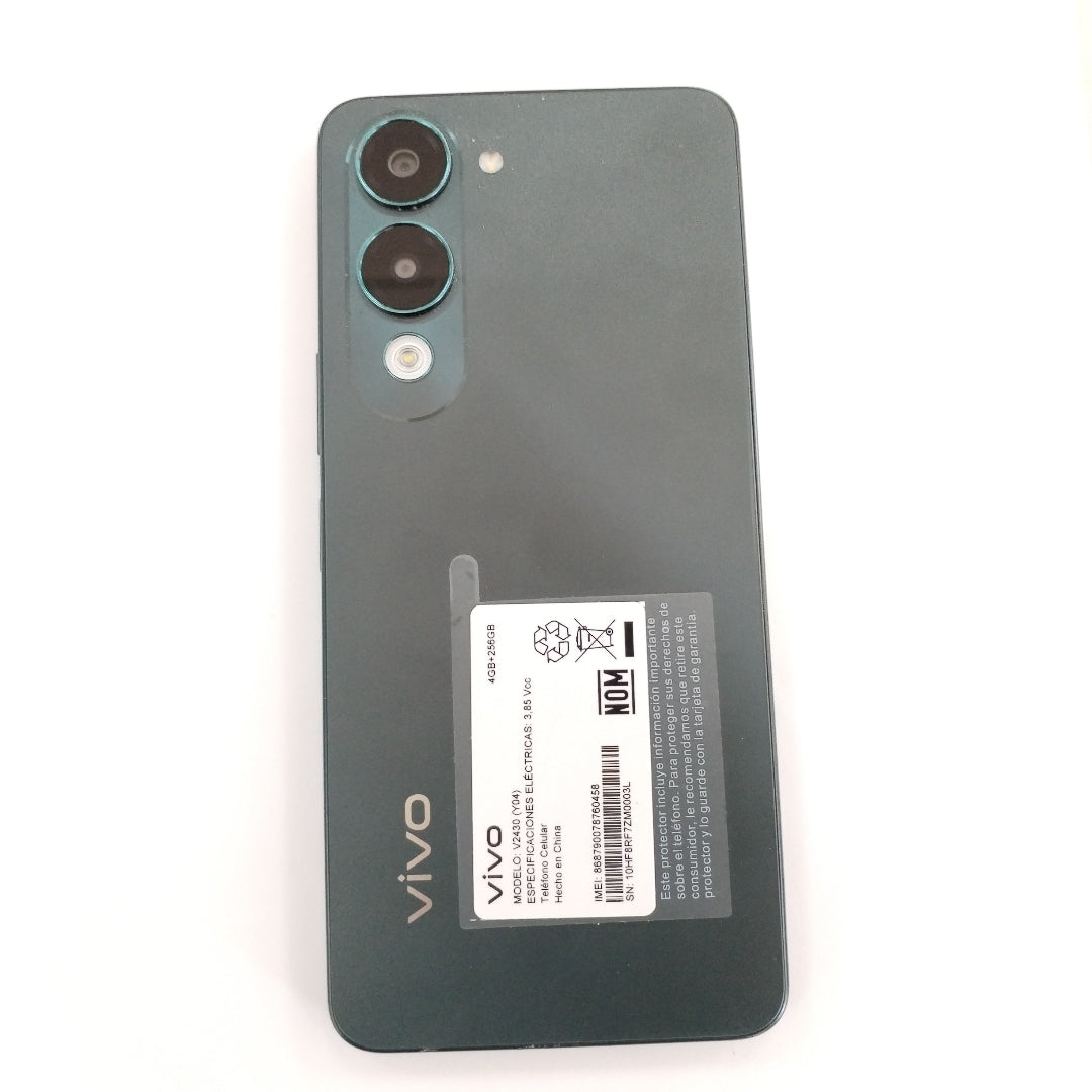 CELULAR VIVO Y04 V2430 (2025) 256 GB 4 GB RAM (SEMINUEVO)