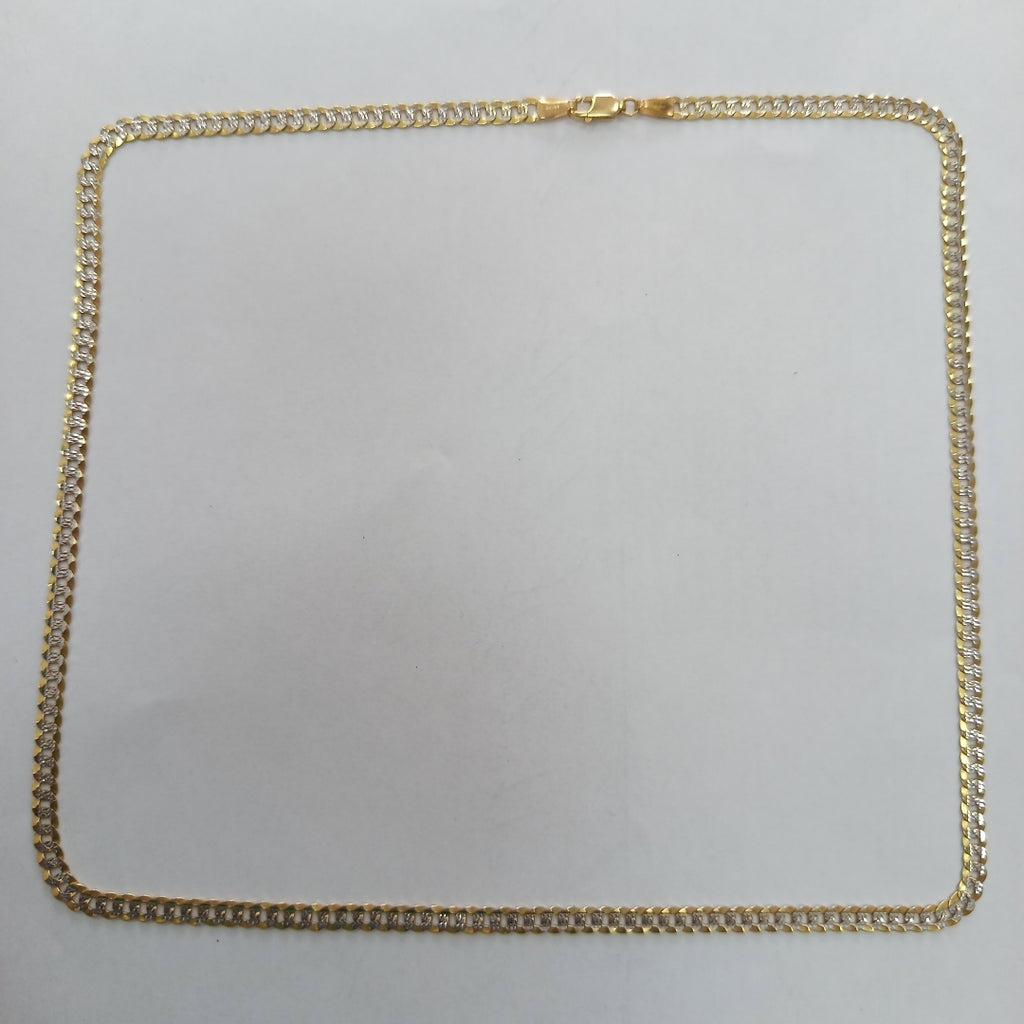CADENA ORO, RODIADO 14 K 11.3 GRMS (SEMINUEVO)