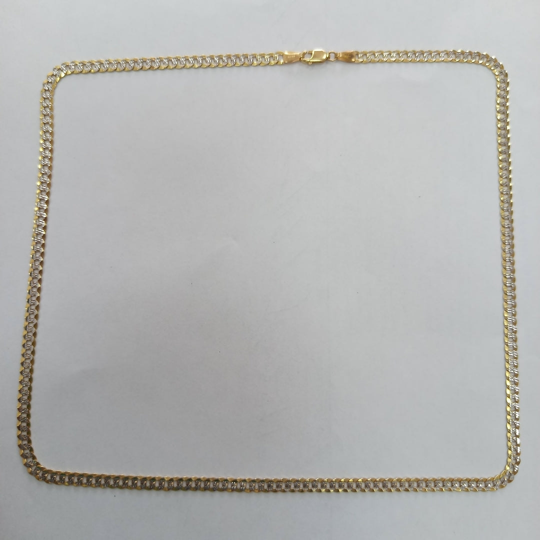 CADENA ORO, RODIADO 14 K 11.3 GRMS (SEMINUEVO)