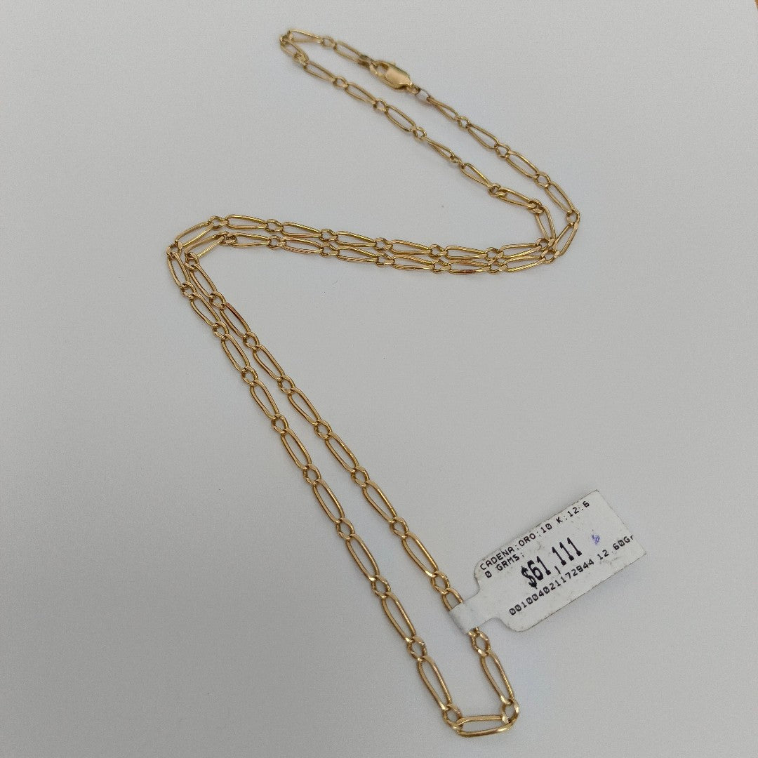 CADENA ORO 10 K 12,60 GRMS (SEMINUEVO)