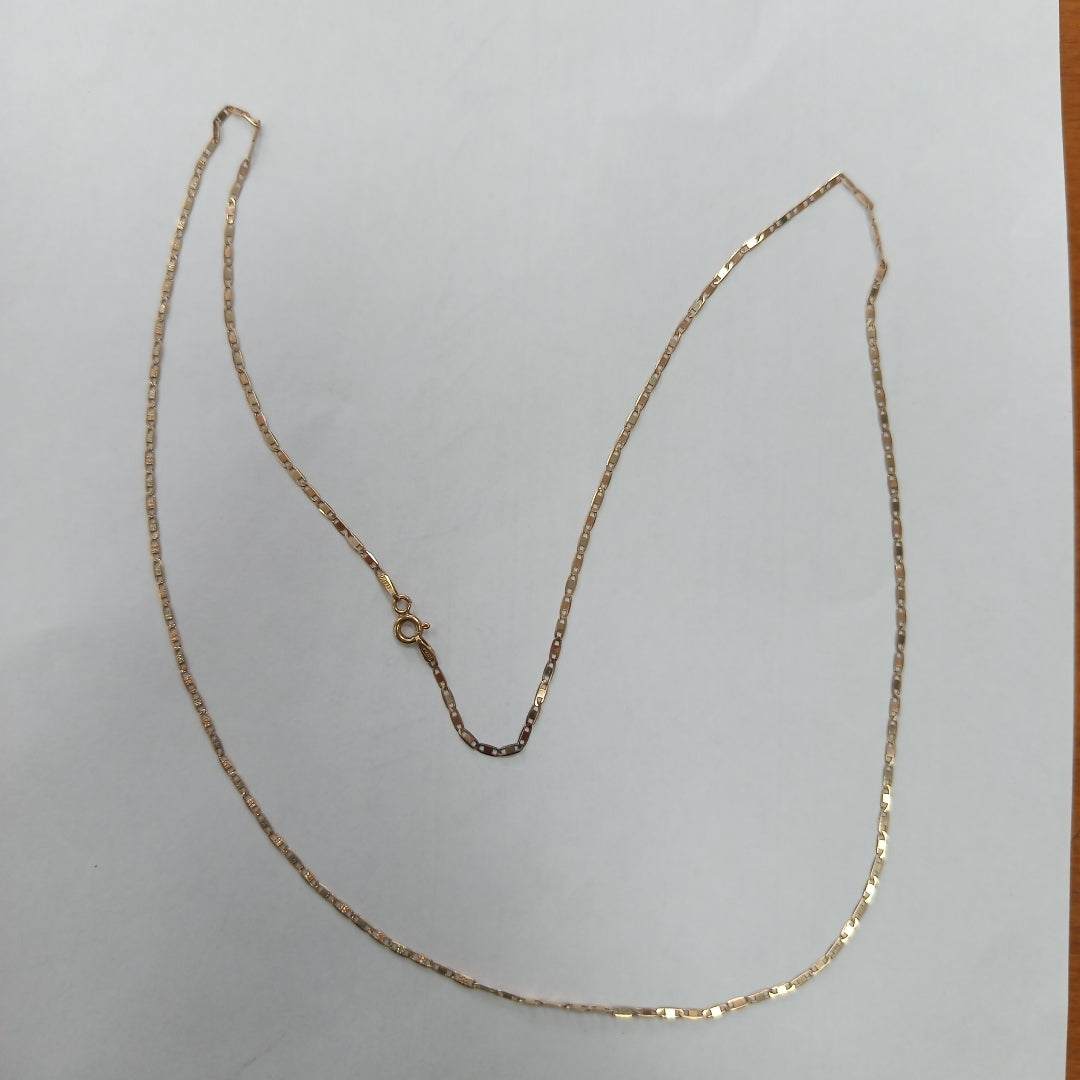 CADENA ORO 14 K 2.6 GRMS (SEMINUEVO)
