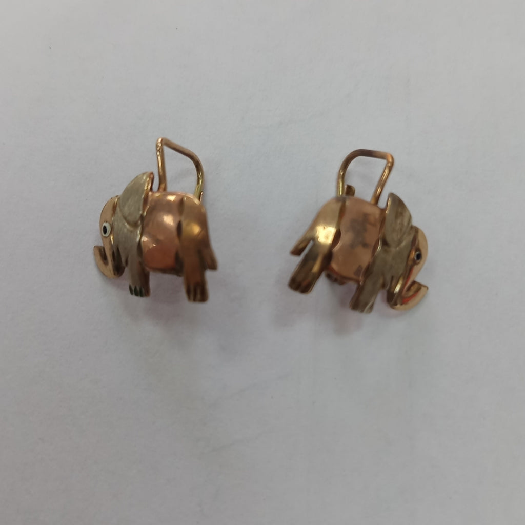 ARETES PAR ORO 8 K 2.1 GRMS (SEMINUEVO)