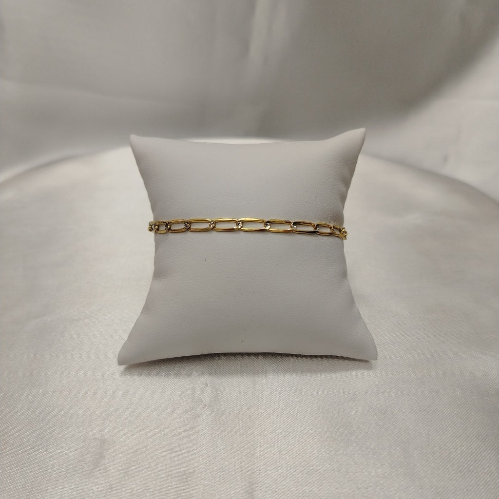 PULSERA TEJIDO ESLABONES 4G 21 CM (NUEVO)