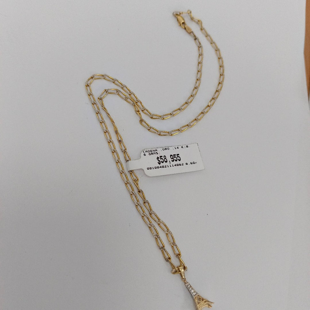 CADENA ORO 14 K 8.6 GRMS (SEMINUEVO)