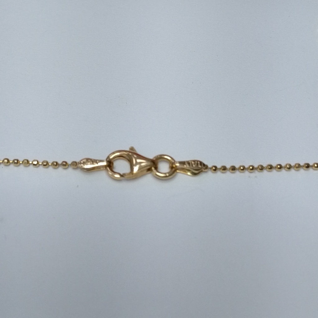 GARGANTILLA ORO COMBINADO 14 K 9.7 GRMS (SEMINUEVO)