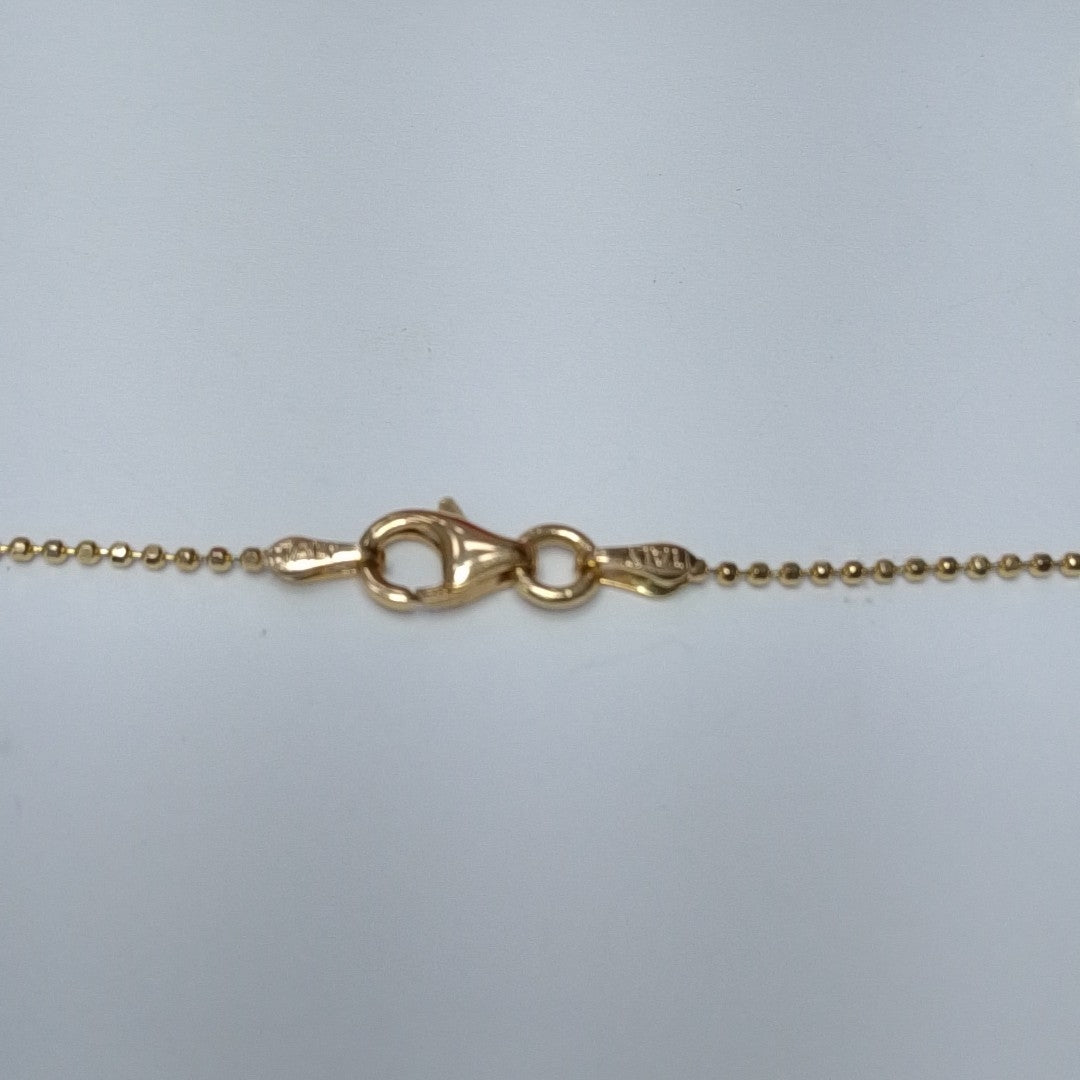 GARGANTILLA ORO COMBINADO 14 K 9.7 GRMS (SEMINUEVO)