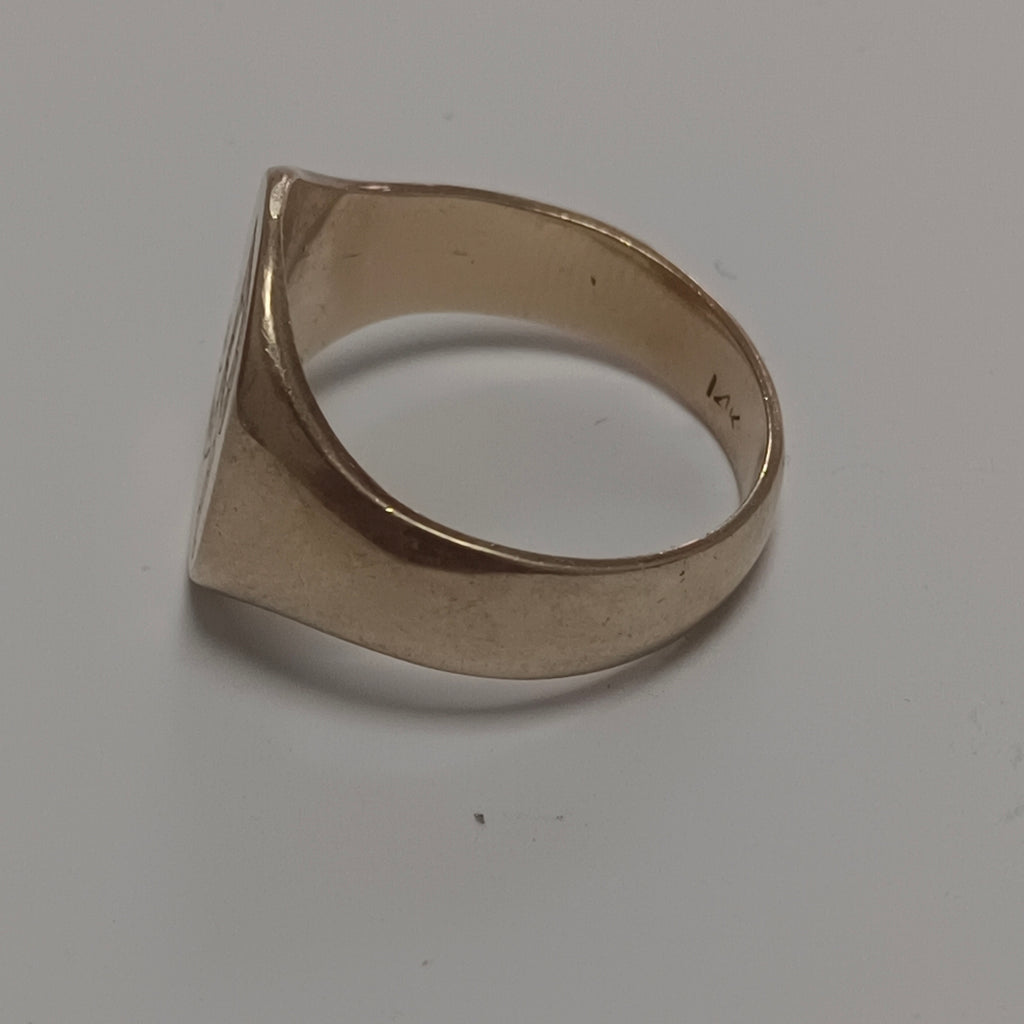 ANILLO ORO 14 K 7.7 GRMS (SEMINUEVO)