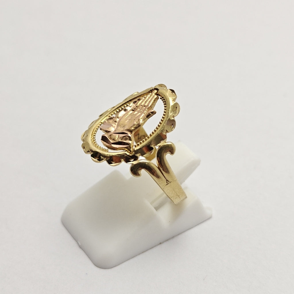 ANILLITO ORO COMBINADO 14 K 2,10 GRMS (SEMINUEVO)