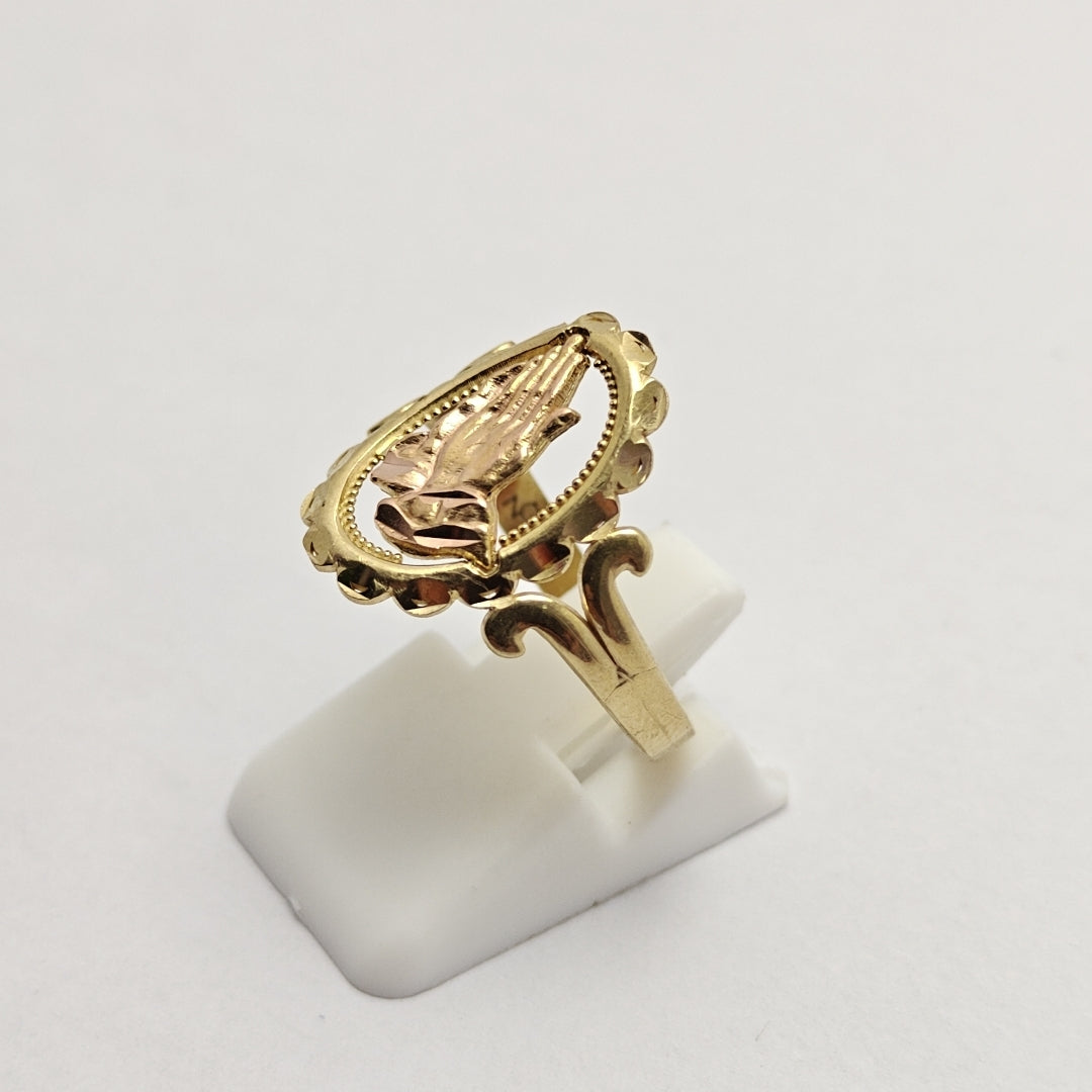 ANILLITO ORO COMBINADO 14 K 2,10 GRMS (SEMINUEVO)