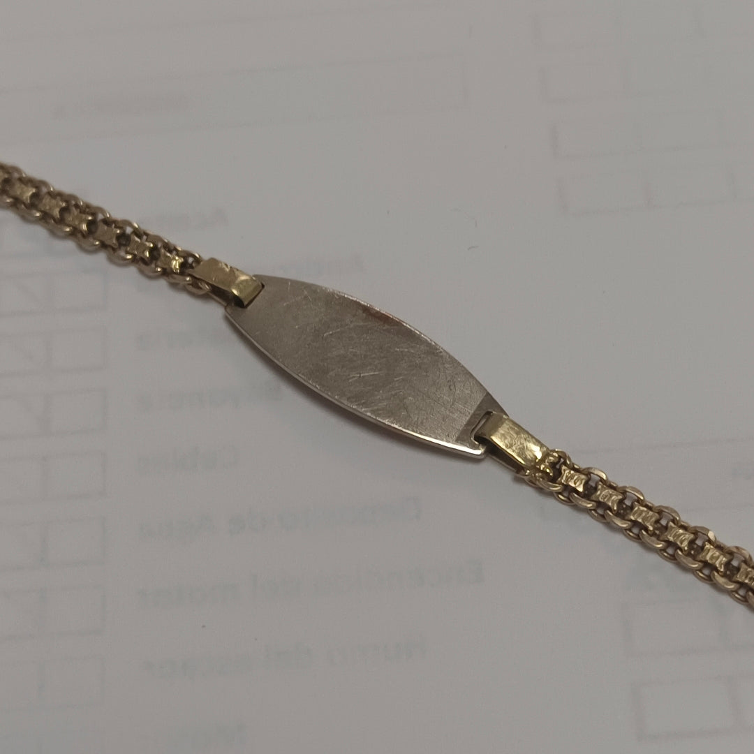 ESCLAVA ORO 14 K 2.9 GRMS (SEMINUEVO)