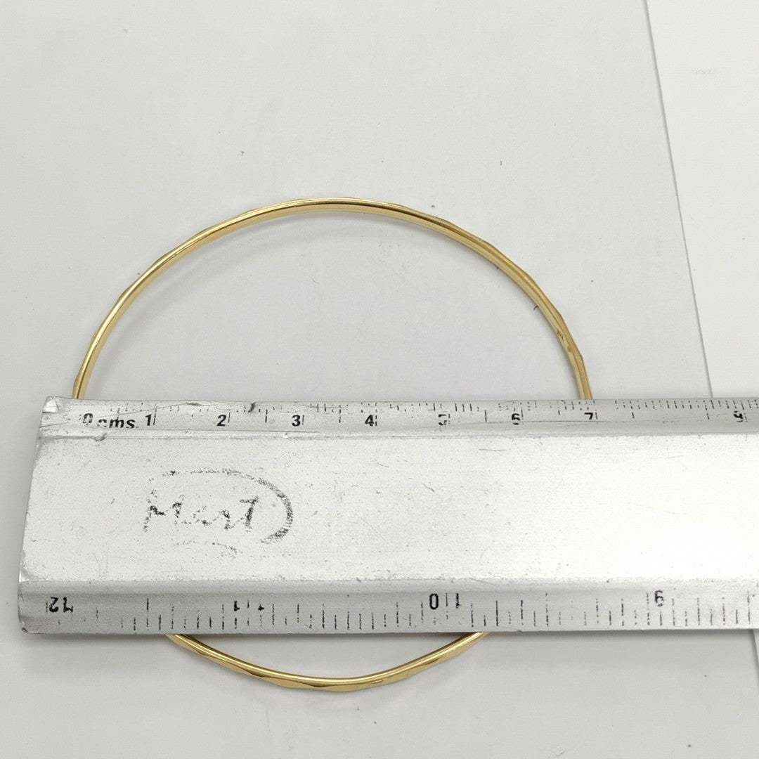 PULSERA RIGIDA ORO 14 K 4.8 GRMS (SEMINUEVO)