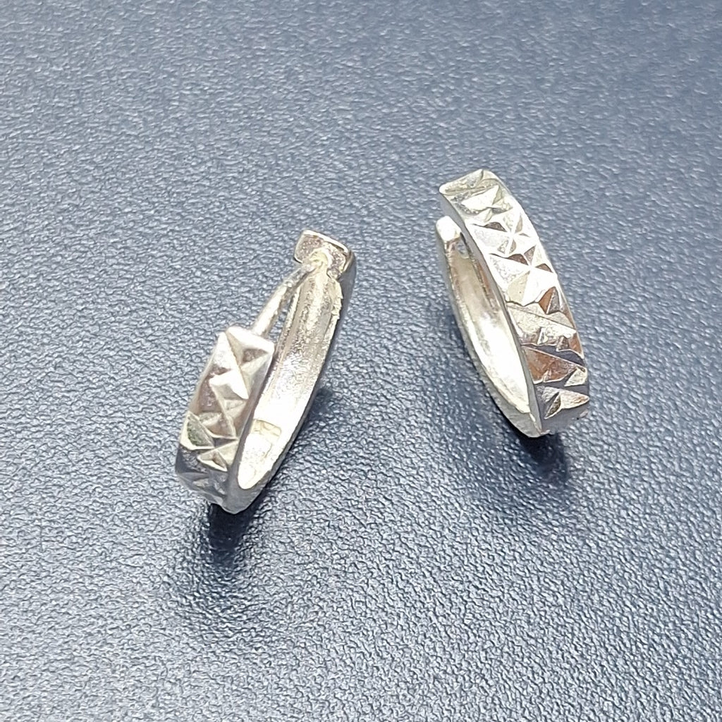 ARRACADAS LABRADAS PLATA .925 3.3 GR (NUEVO)