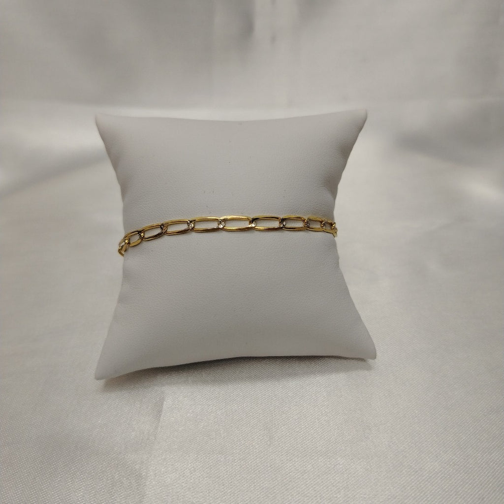 PULSERA TEJIDO ESLABONES 4G 18 CM (NUEVO)