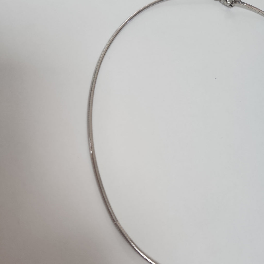 GARGANTILLA ORO BLANCO 14 K 7.3 GRMS (SEMINUEVO)