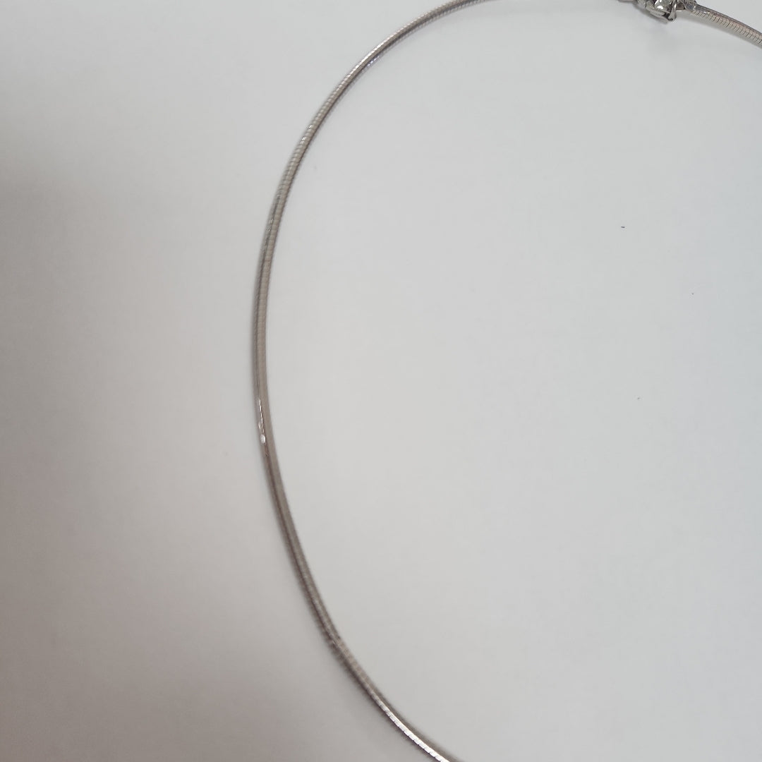 GARGANTILLA ORO BLANCO 14 K 7.3 GRMS (SEMINUEVO)
