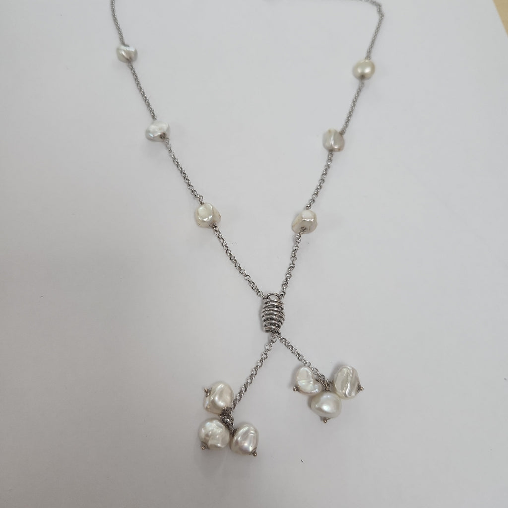 GARGANTILLA ORO BLANCO 14 K 9.8 GRMS (SEMINUEVO)