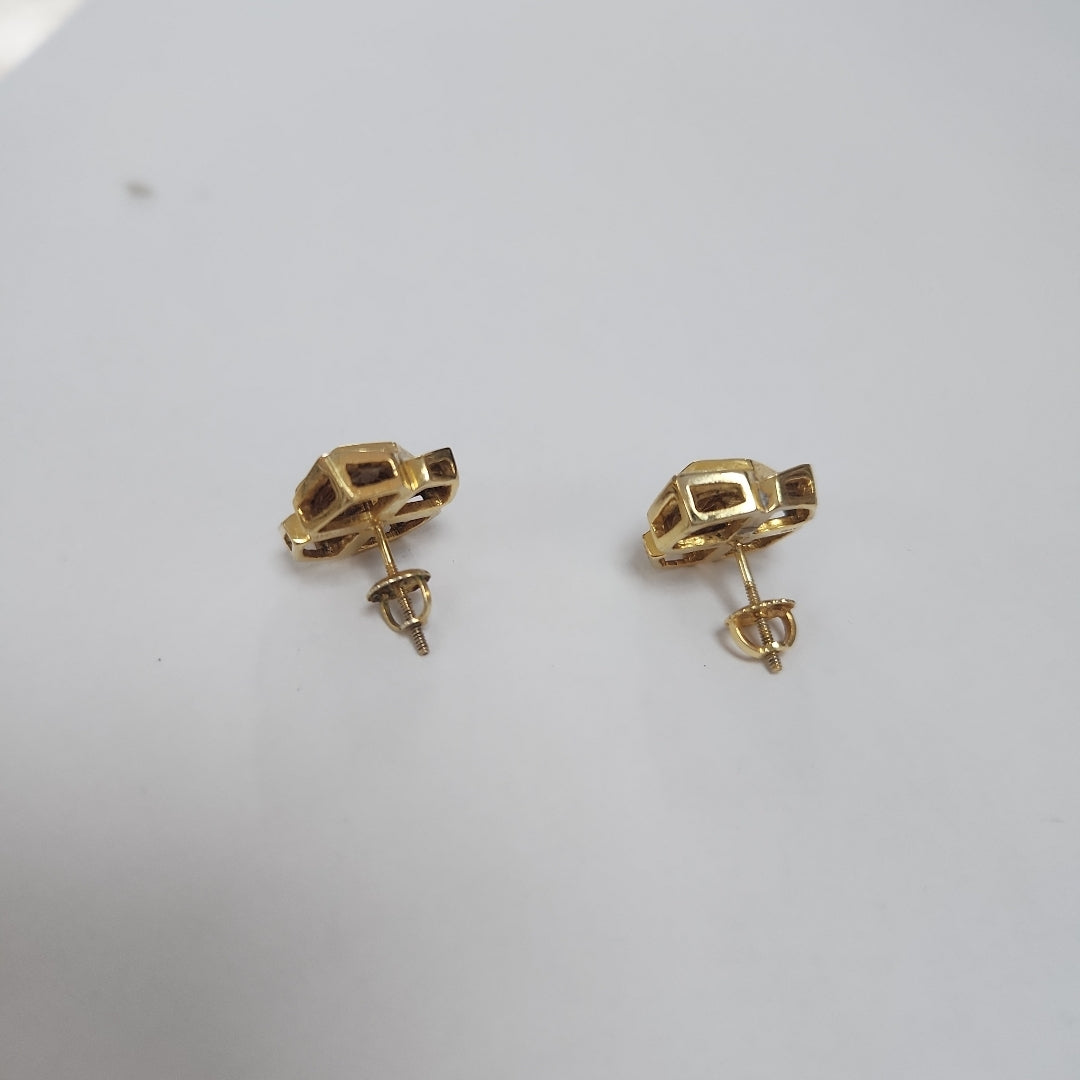 BROQUELES PAR ORO 14 K 7.3 GRMS (SEMINUEVO)