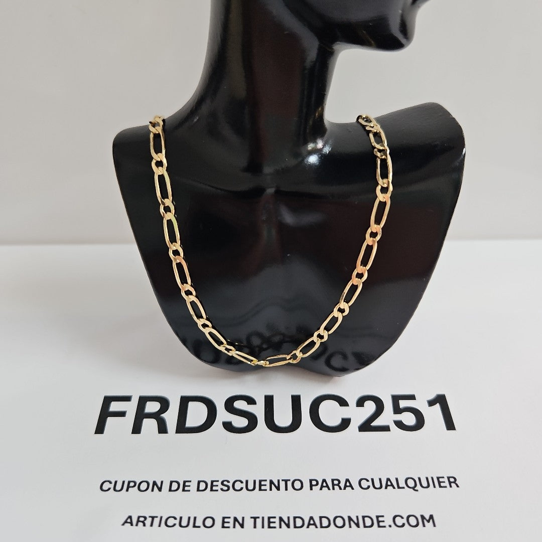 CADENAS 1X1 ORO 14K 55 CM 7.5 GR (NUEVO)
