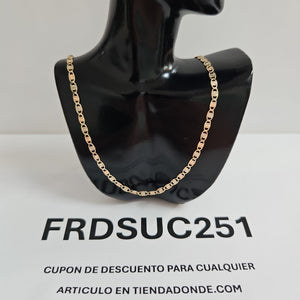 CADENAS TEJIDO GUCHI ORO 10K 60 CM 3.3 GR (NUEVO)