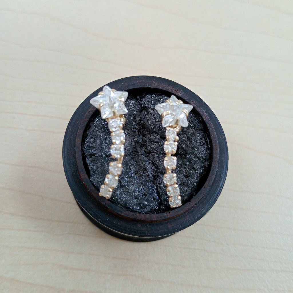 ARETES PAR ORO 10 K 1.9 GRMS (SEMINUEVO)