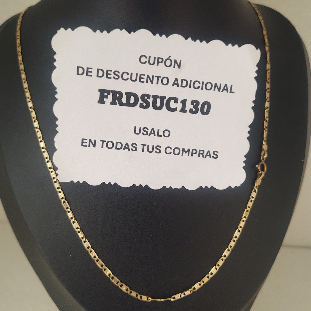 CADENA ORO 14 K 3.3 GRMS (SEMINUEVO)
