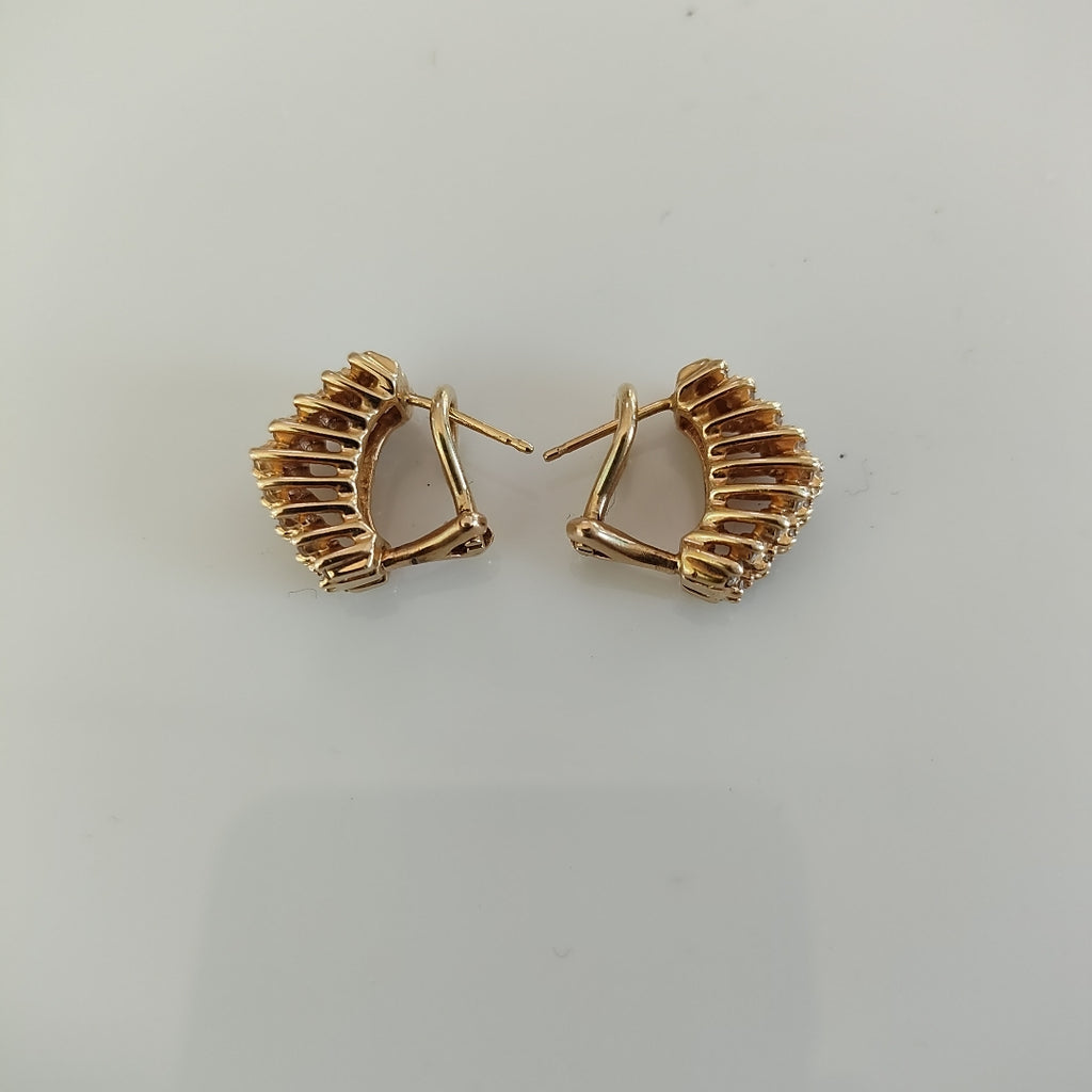 ARETES PAR ORO 14 K 5.5 GRMS (SEMINUEVO)