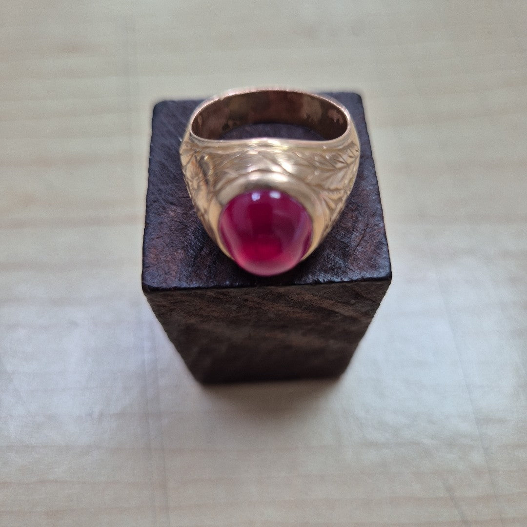 ANILLO ORO 10 K 15,50 GRMS (SEMINUEVO)