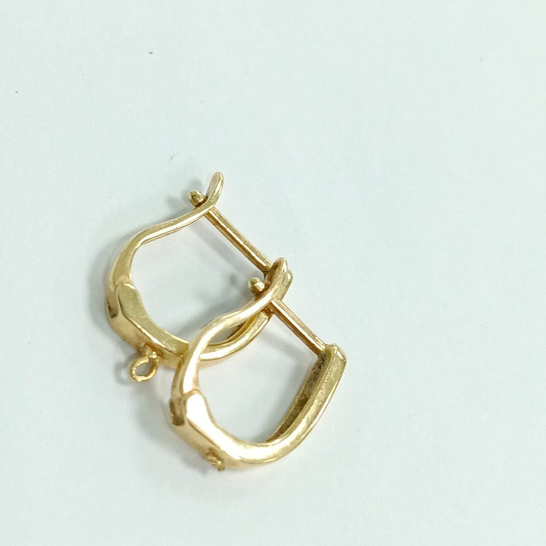 ARRACADAS PAR ORO 14 K 1,90 GRMS (SEMINUEVO)