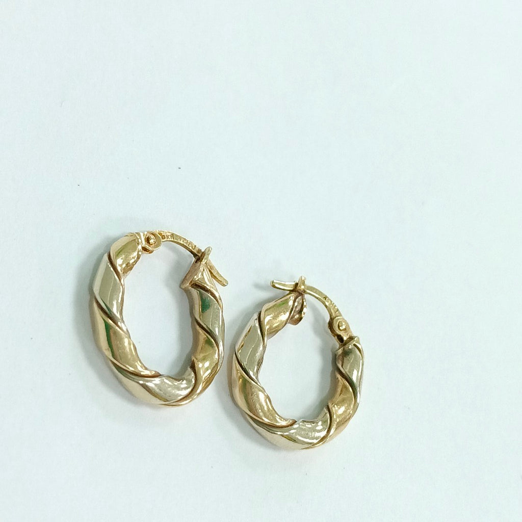 ARRACADAS PAR ORO 10 K 1,60 GRMS (SEMINUEVO)