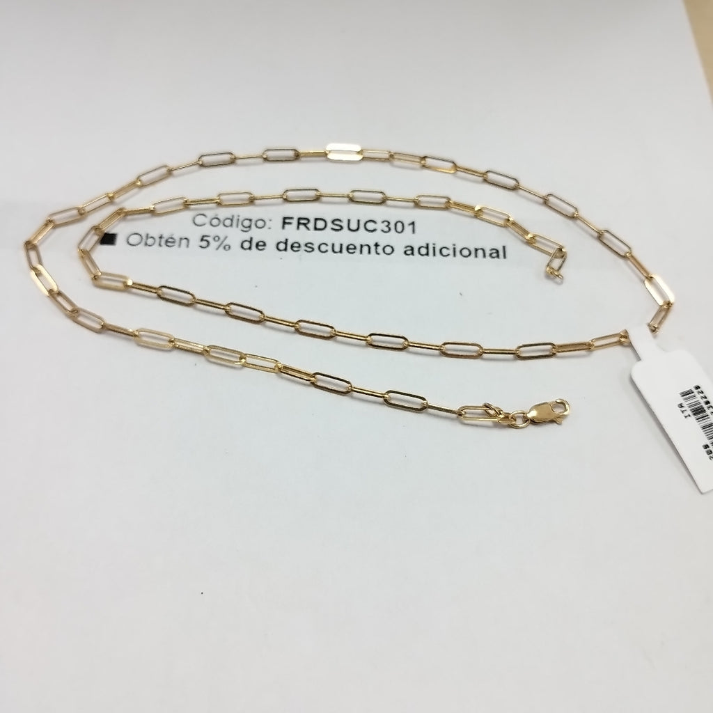 CADENAS ESPECIAL ORO 14K 9.7 (NUEVO)