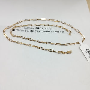 CADENAS ESPECIAL ORO 14K 9.7 (NUEVO)