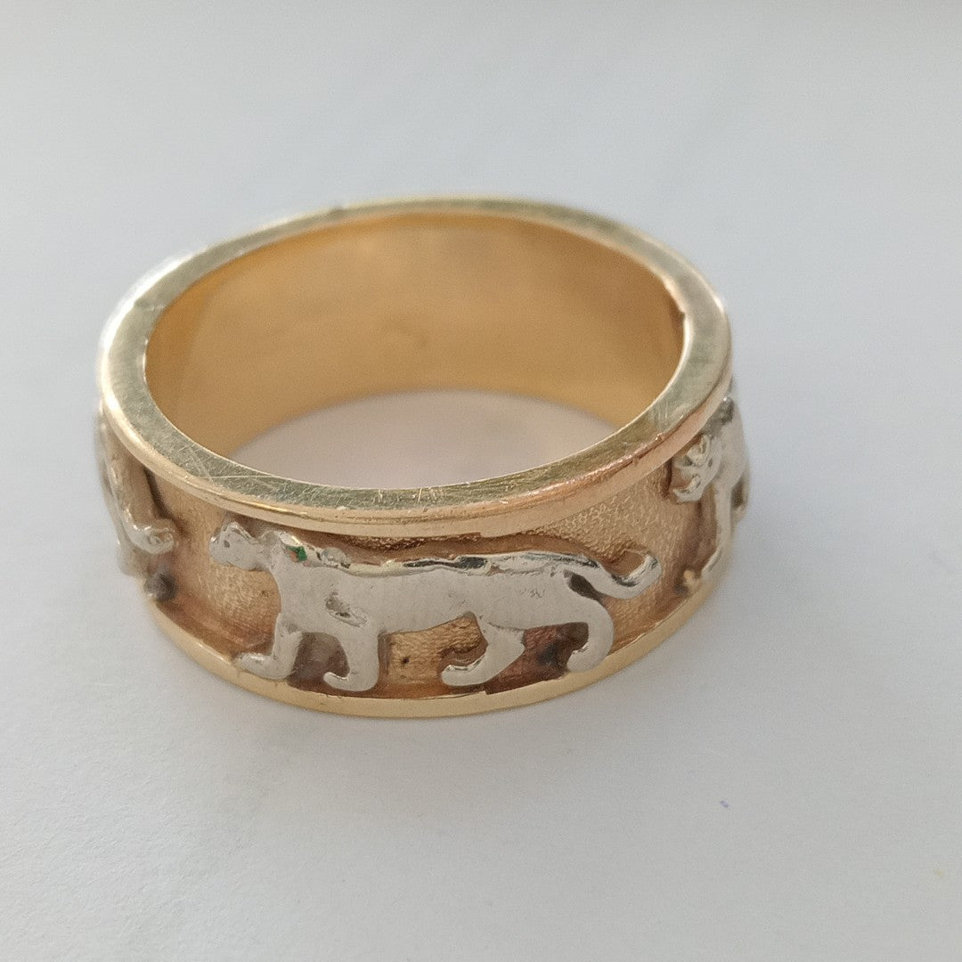 ARGOLLA ORO 14 K 10.9 GRMS (SEMINUEVO)