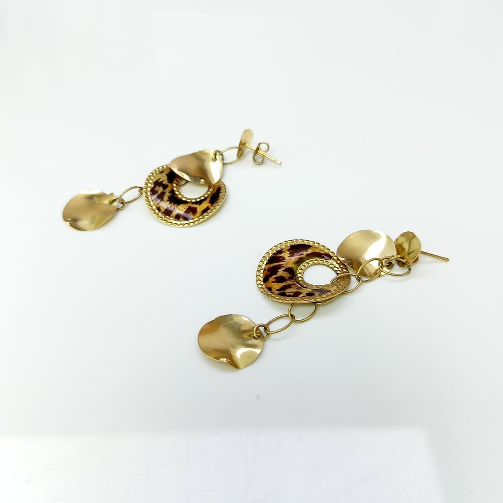 ARETES PAR ORO 14 K 6 GRMS (SEMINUEVO)