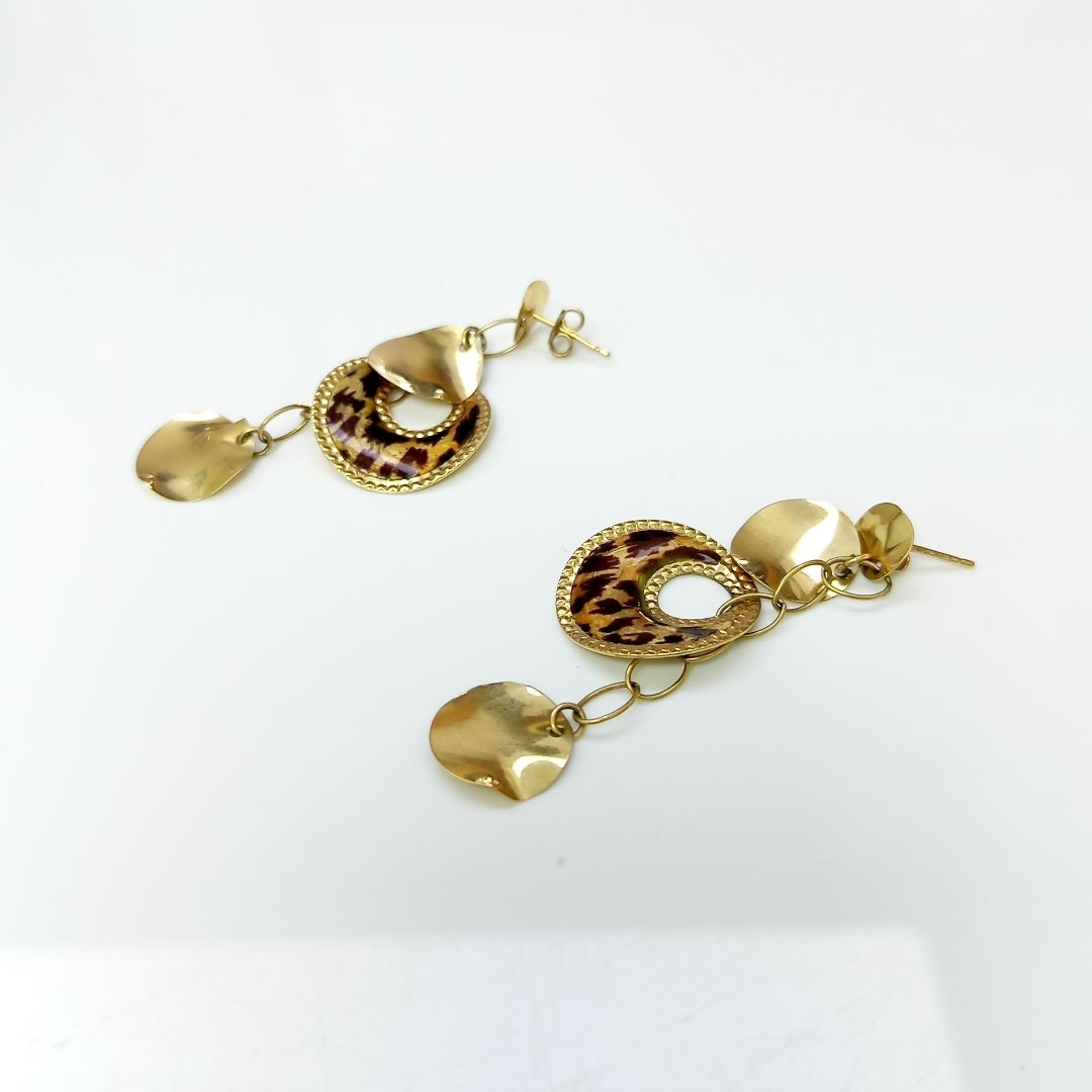 ARETES PAR ORO 14 K 6 GRMS (SEMINUEVO)
