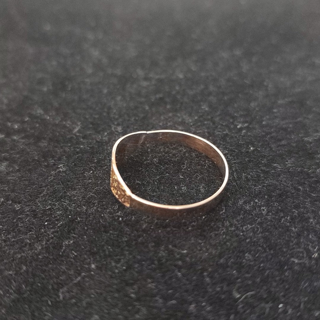 ANILLO DE GRADUACIÓN ORO 8 K 1,10 GRMS (SEMINUEVO)
