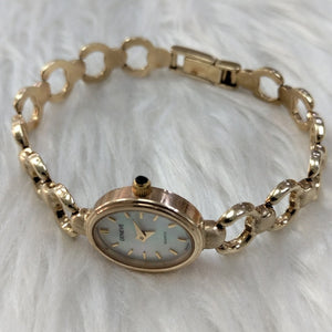 RELOJ CAJA Y PULSO ORO ORO 14 K 15.1 GRMS (SEMINUEVO)